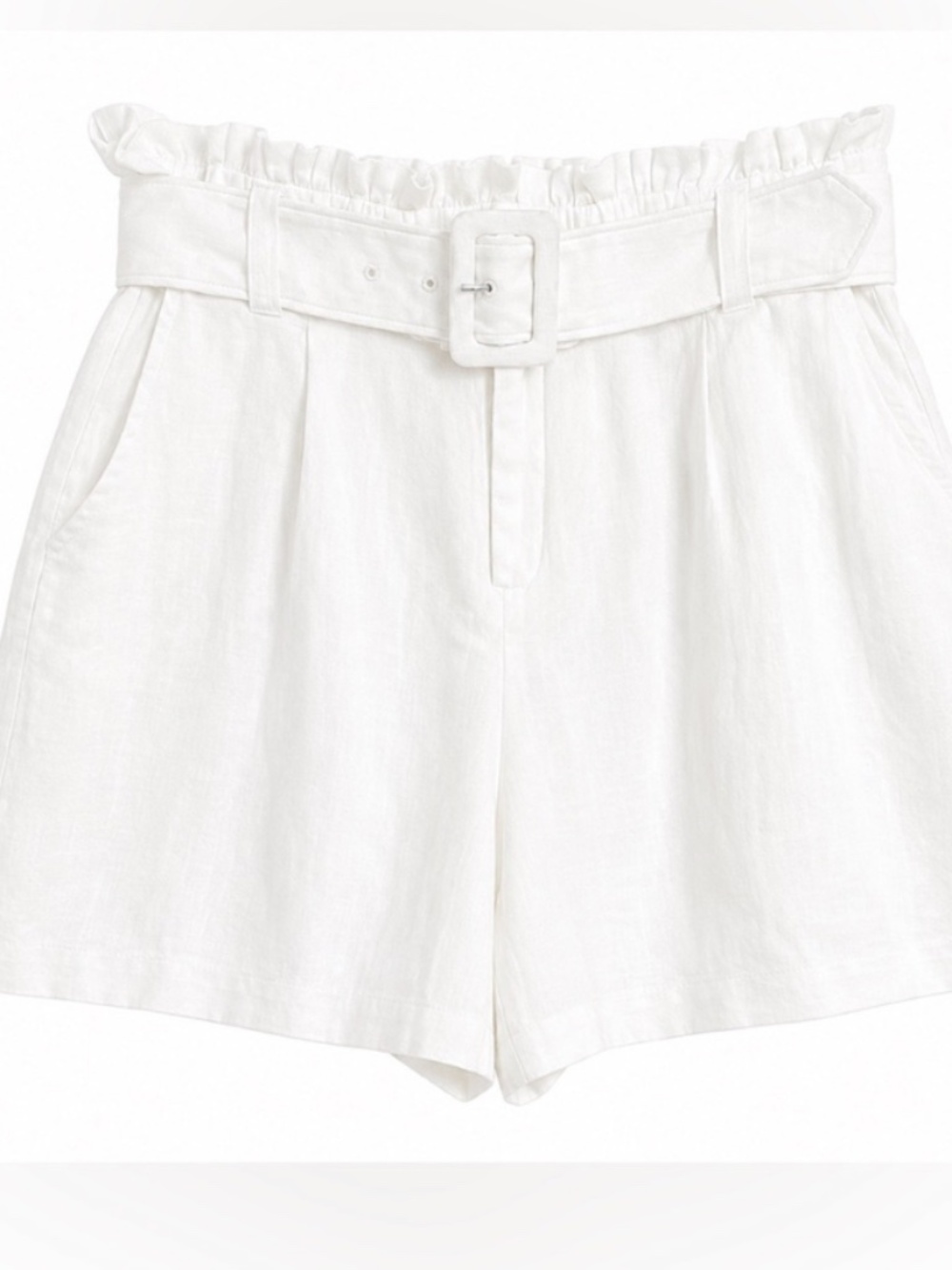 Vineyard Vines Linen Belted Shorts- Size 10